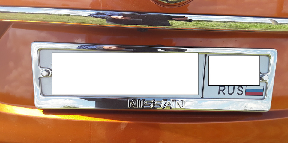 Задняя рамка — Nissan X-Trail III (t32)