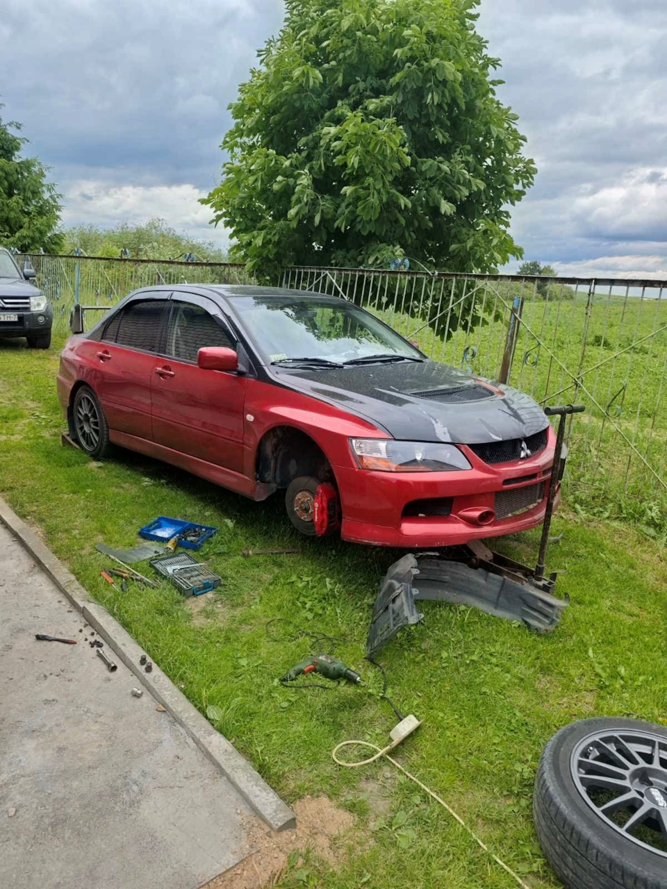Теперь как новые. — Mitsubishi Lancer Evolution VIII