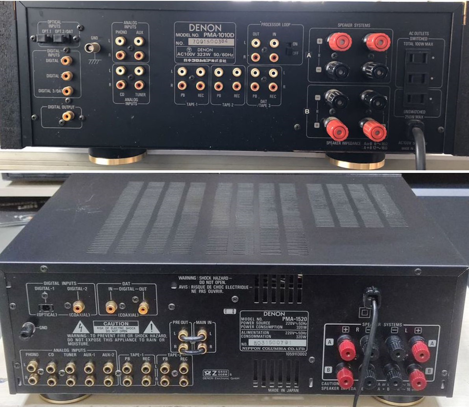 Denon эпохи смены парадигм (1986-1990): PMA-580D, 780D, 880D, 980