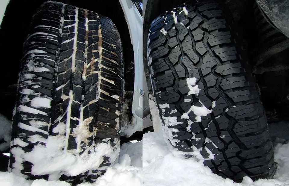 Йока vs Нокиан в весеннем снегу. — Haval H9 (1G)