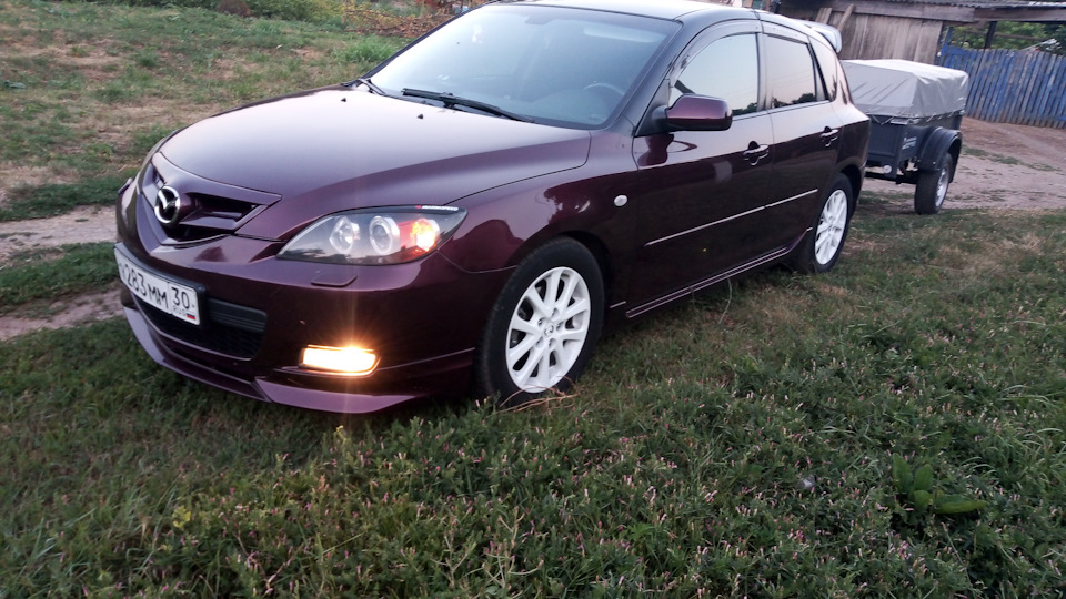 Mazda 3 Cherry venom.