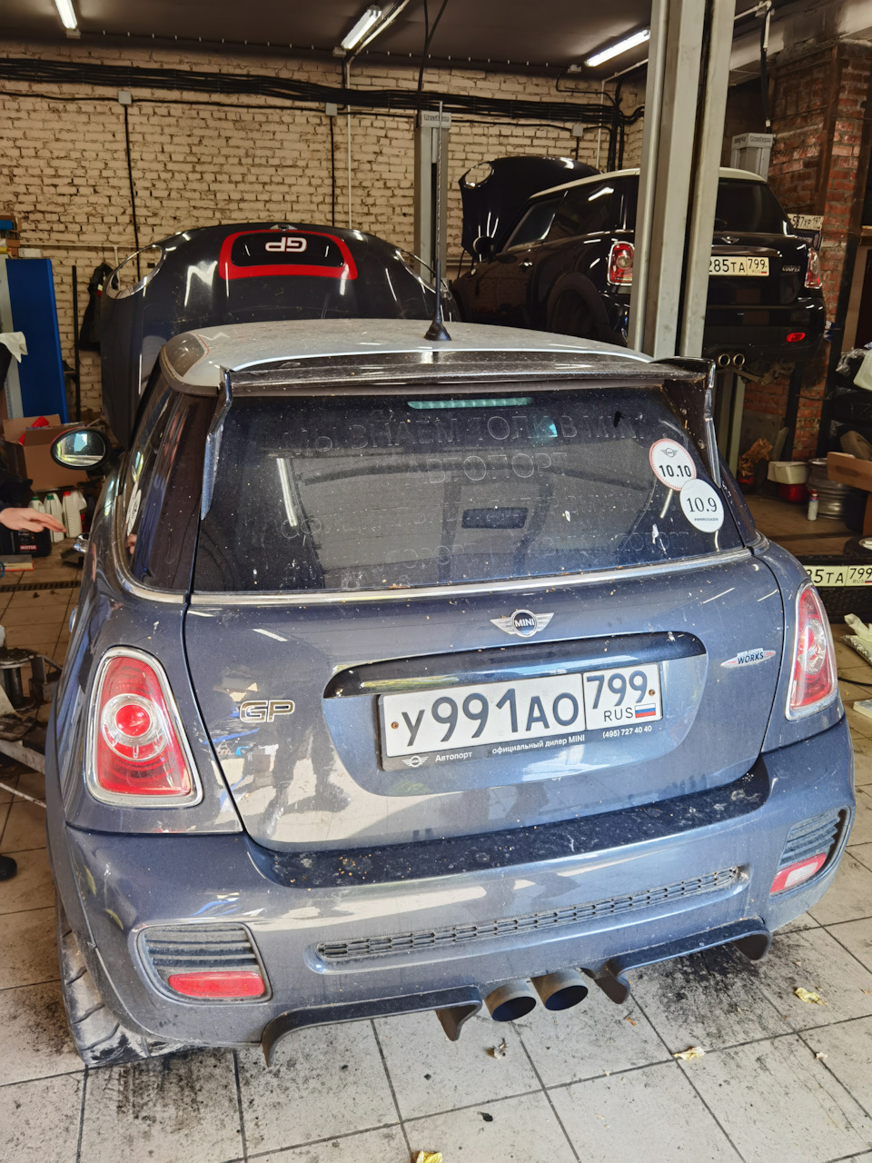 Заехали к MINI Factory — MINI John Cooper Works GP (R56)