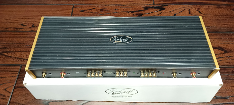 Усилитель Korkunoff Aurum 50.4 — Volkswagen Polo Sedan