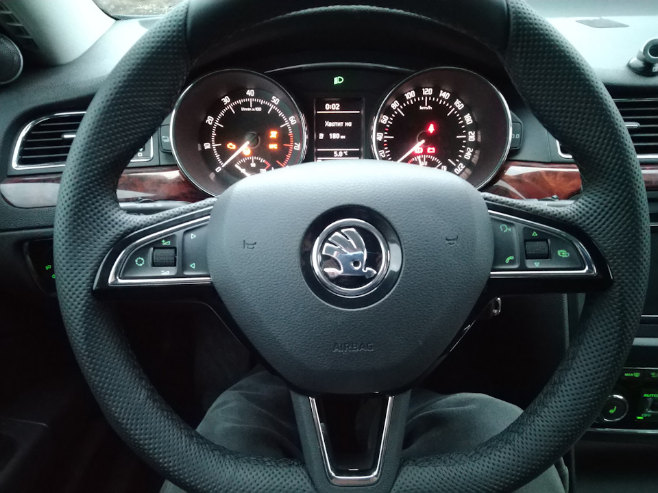 Проверка подсветки — Skoda Superb Mk2