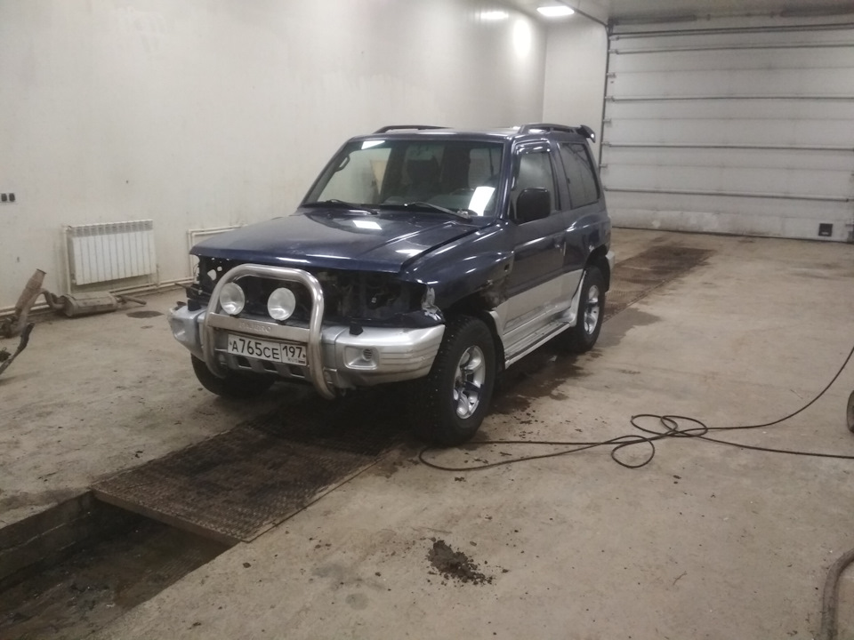 Photo from the logbook Mitsubishi Pajero (2G)