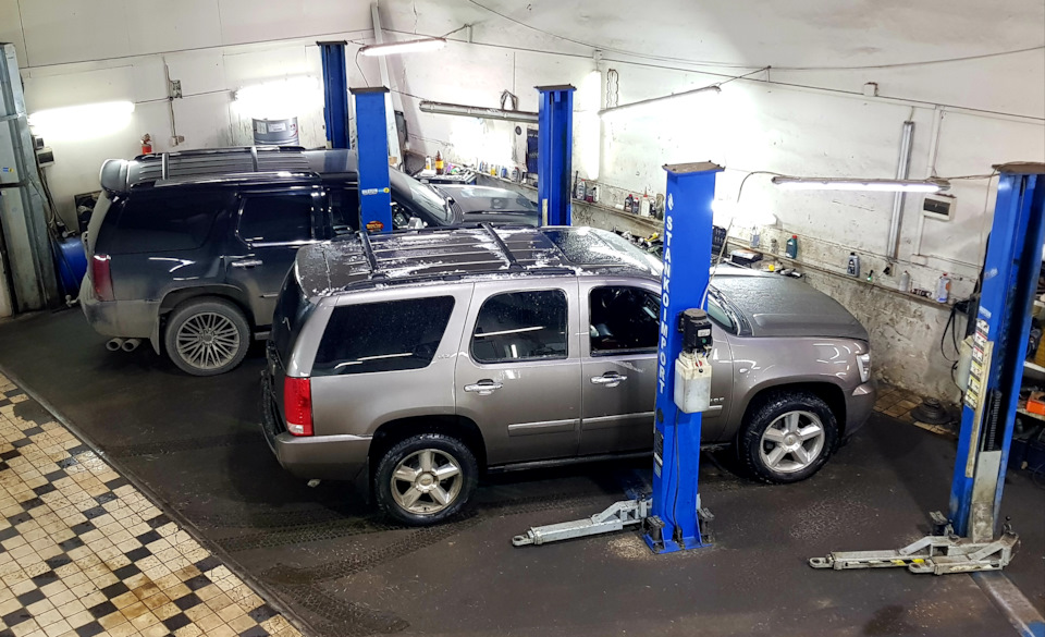 Приехал к открытию — Chevrolet Tahoe (GMT900)