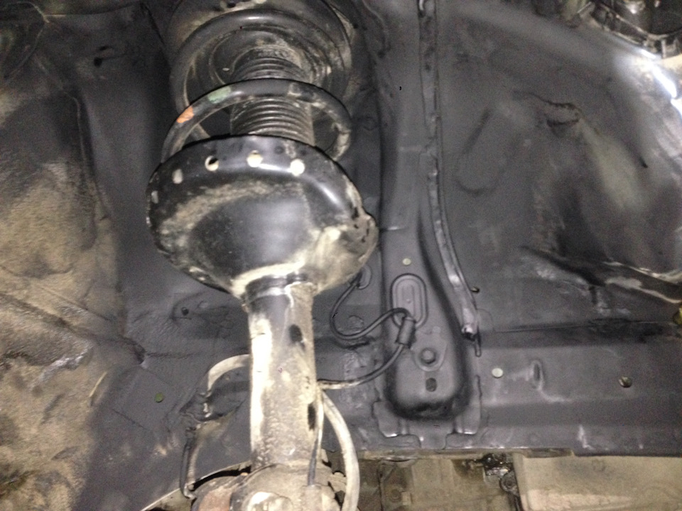 покрашенная арка — Subaru Outback (BP)