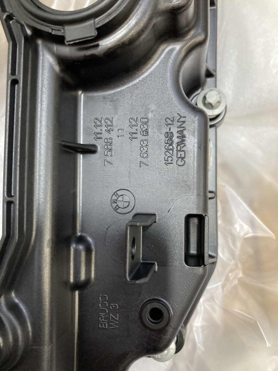 Фото в бортжурнале BMW 5 series (F10). Запчасти на фото: 7588412, 7633630