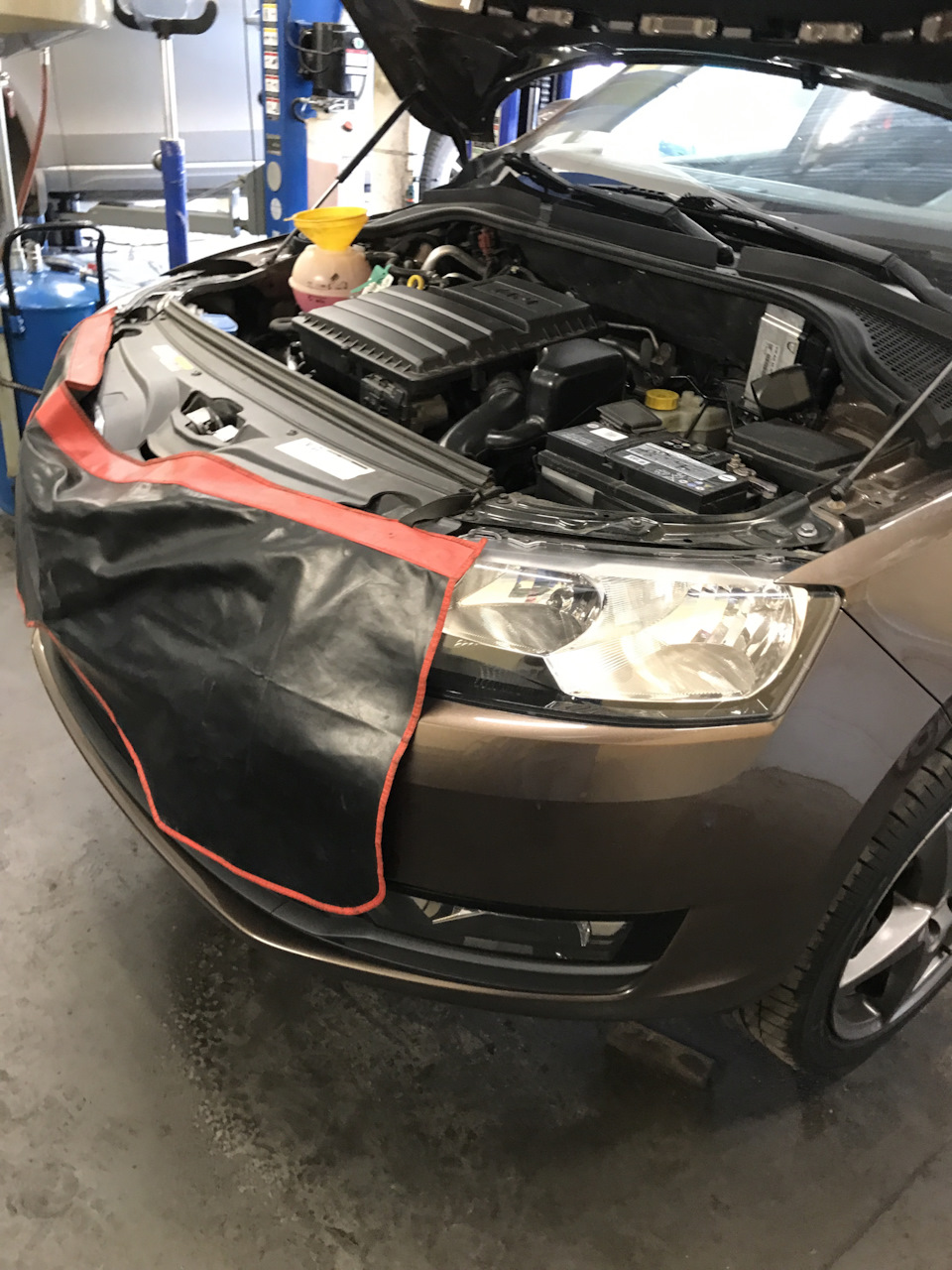 Photo from the logbook Skoda Rapid (1G)