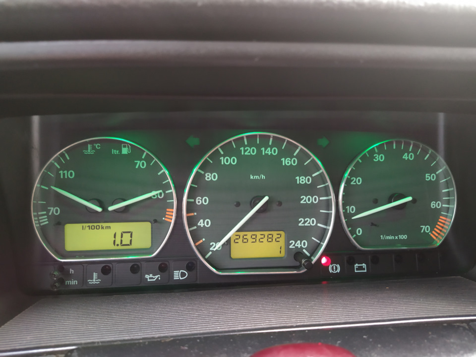 Мгновенный расход, всем позитива) — Volkswagen Passat Variant (B4)