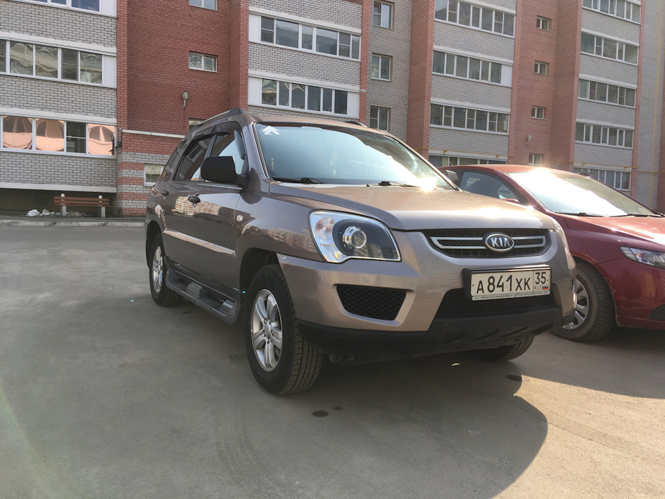 Намытый красавец) — KIA Sportage (2G)