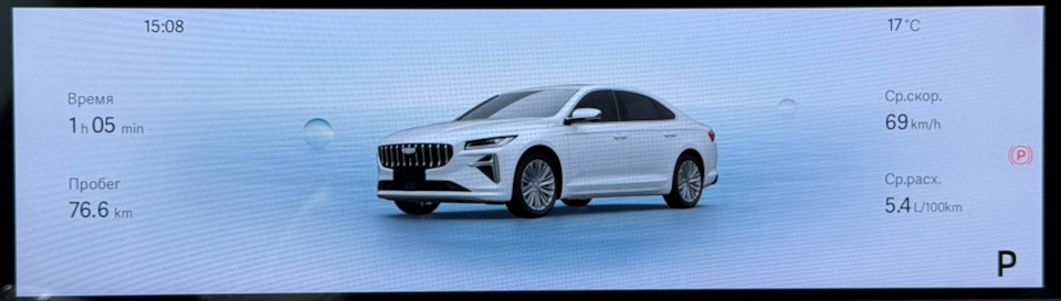 Фото в бортжурнале Geely Preface