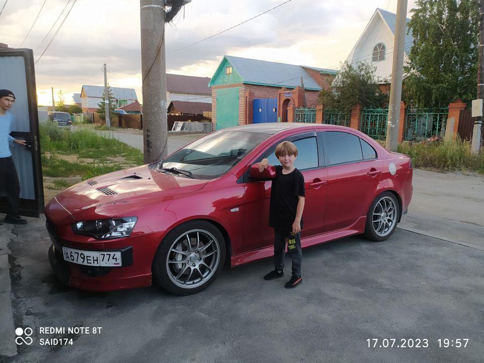 Фото в бортжурнале Mitsubishi Lancer X