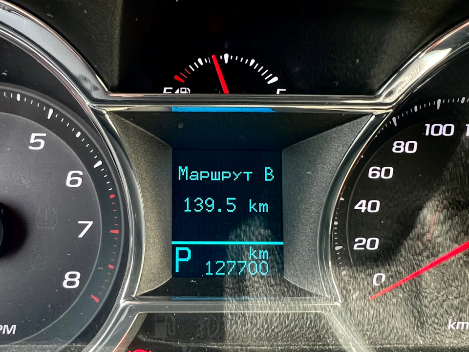127 700км — Chevrolet Captiva (1G)