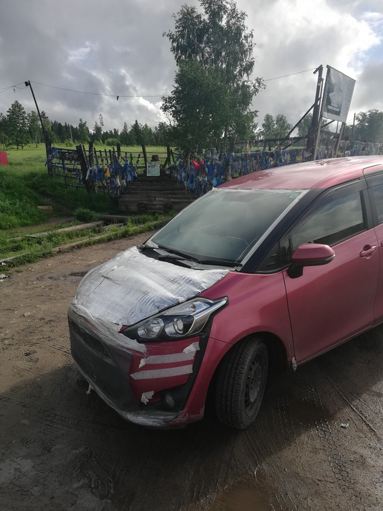 У родника — Toyota Sienta (2G)