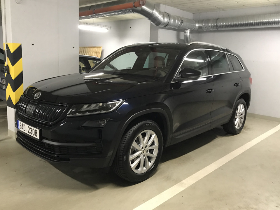 Все, начищенный и дома)) — Skoda Kodiaq (1G)