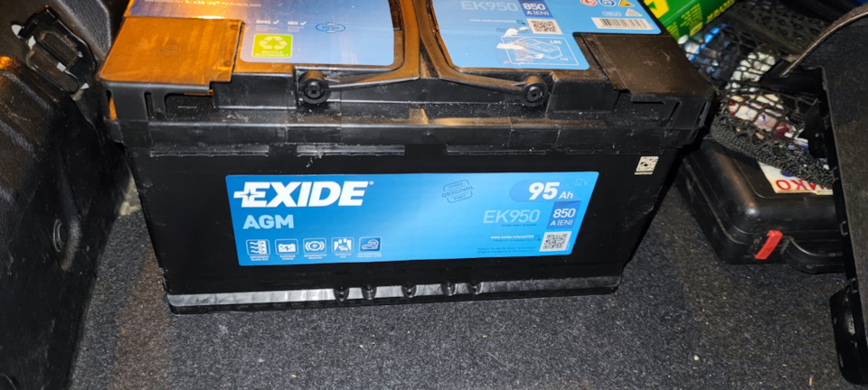 Взят на замену был EXIDE — BMW 3 series (F30)