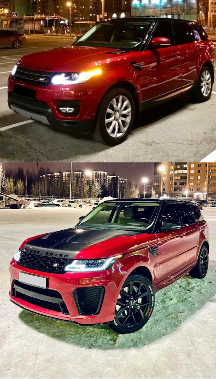 Photo from the logbook Land Rover Range Rover Sport (2G)