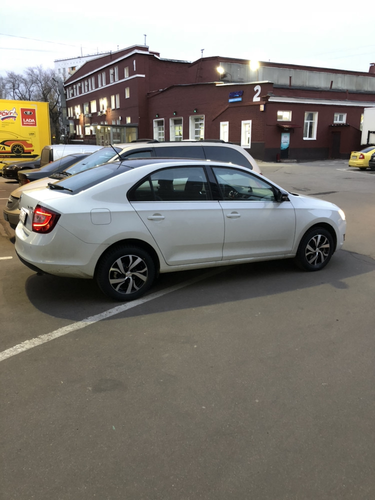 Фото в бортжурнале Skoda Rapid (1G)