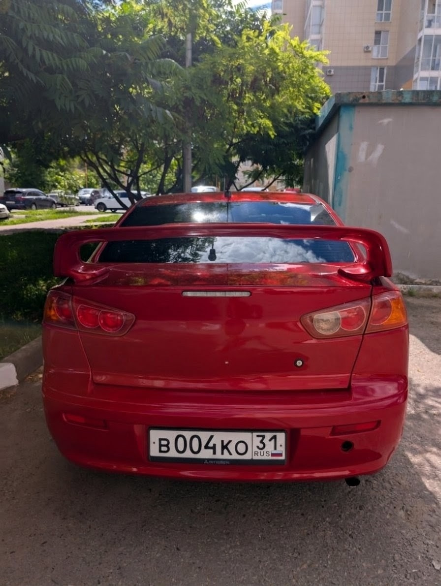 Было так. Пустовато. — Mitsubishi Lancer X