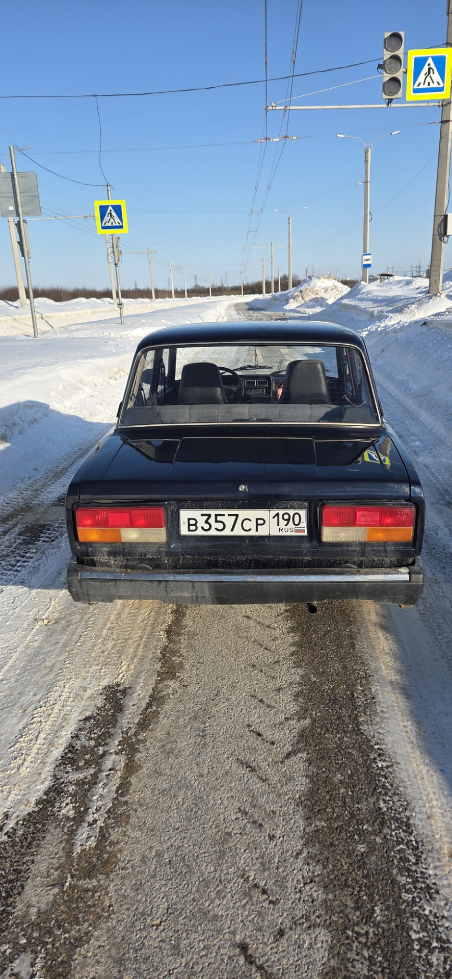 Просто зимние фотки )) Ваз 2107) — Lada 210740 бензин, 1,6 л, 2012