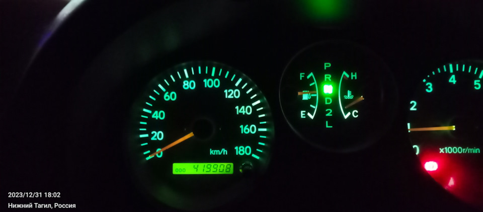 Пробег в копилку — Toyota Caldina (210)