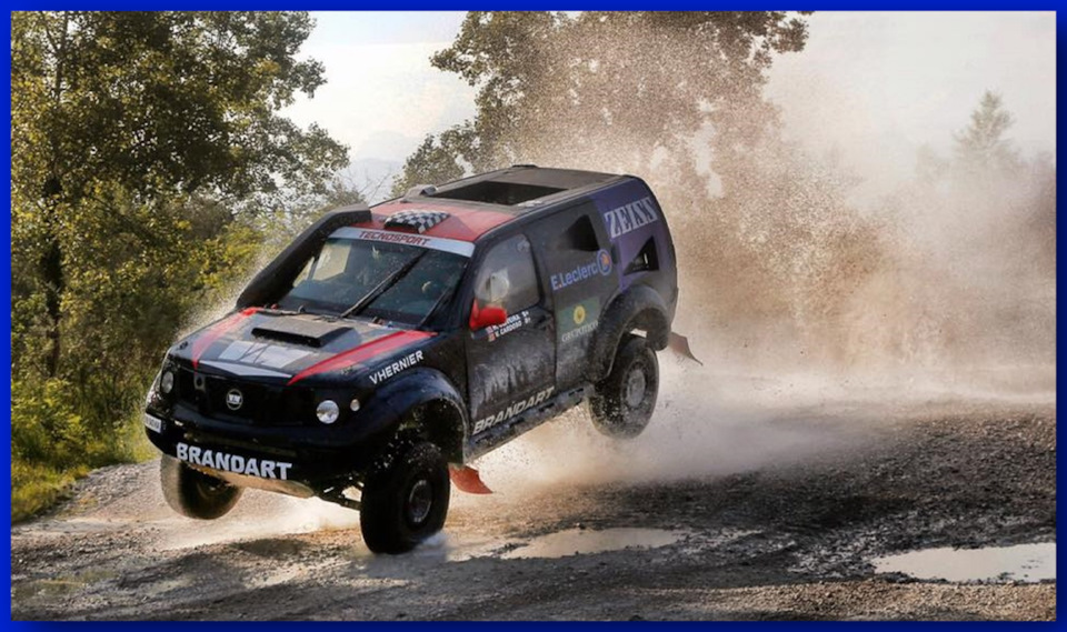 Раллийные Nissan Pathfinder R51 — DRIVE2