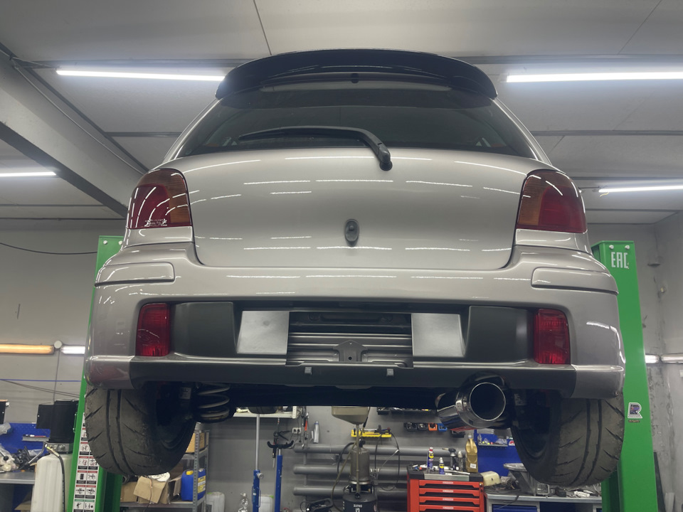 Photo from the logbook Toyota Vitz (10)