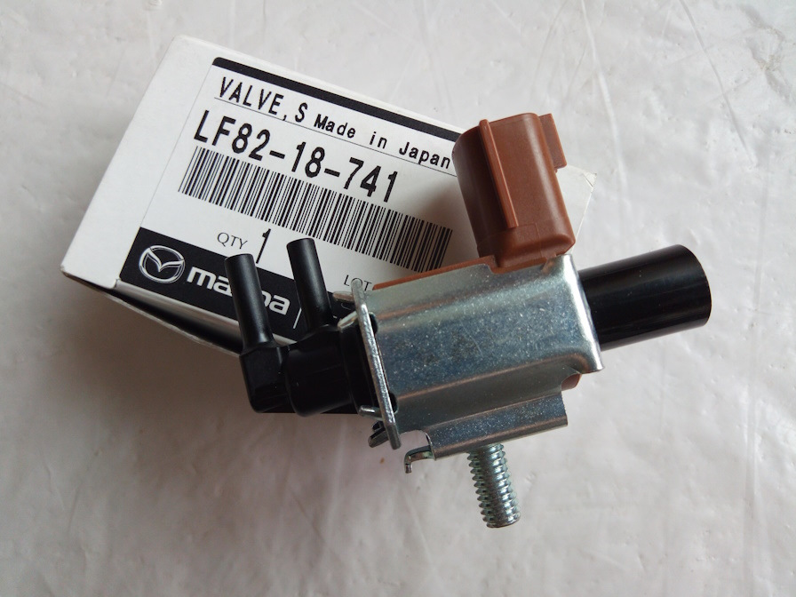 LF8218741 КЛАПАН ЭЛЕКТРОМАГНИТНЫЙ CX-7 (09-…), MAZDA3 (03
