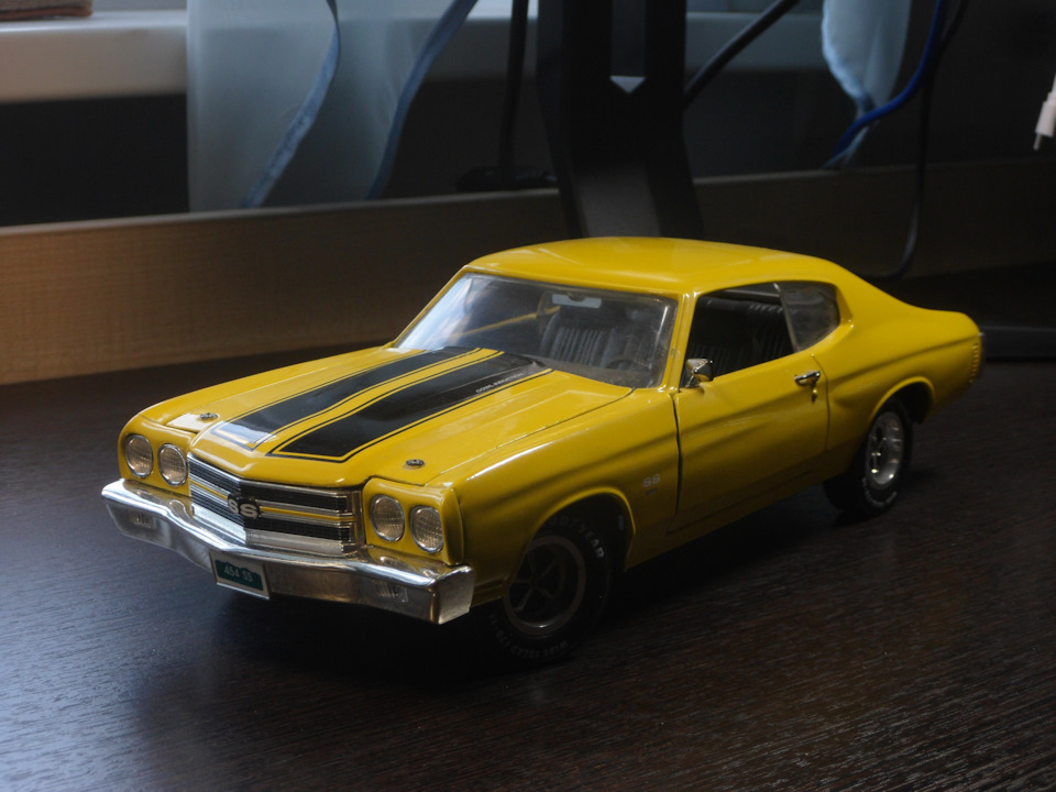 Семь разочарований Chevrolet Chevelle SS 454 1970 1/18 by ERTL