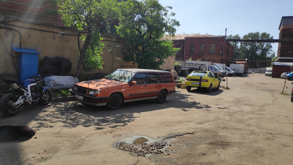 Фото в бортжурнале Volvo 740