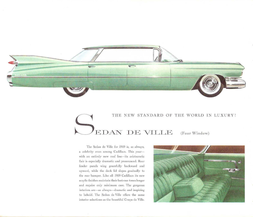 За 6-оконный седан доплаты не было, но выглядел он более помпезно. — Cadillac Eldorado (4G)