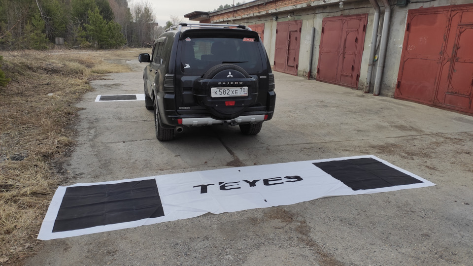 Полотно сзади — Mitsubishi Pajero (4G)