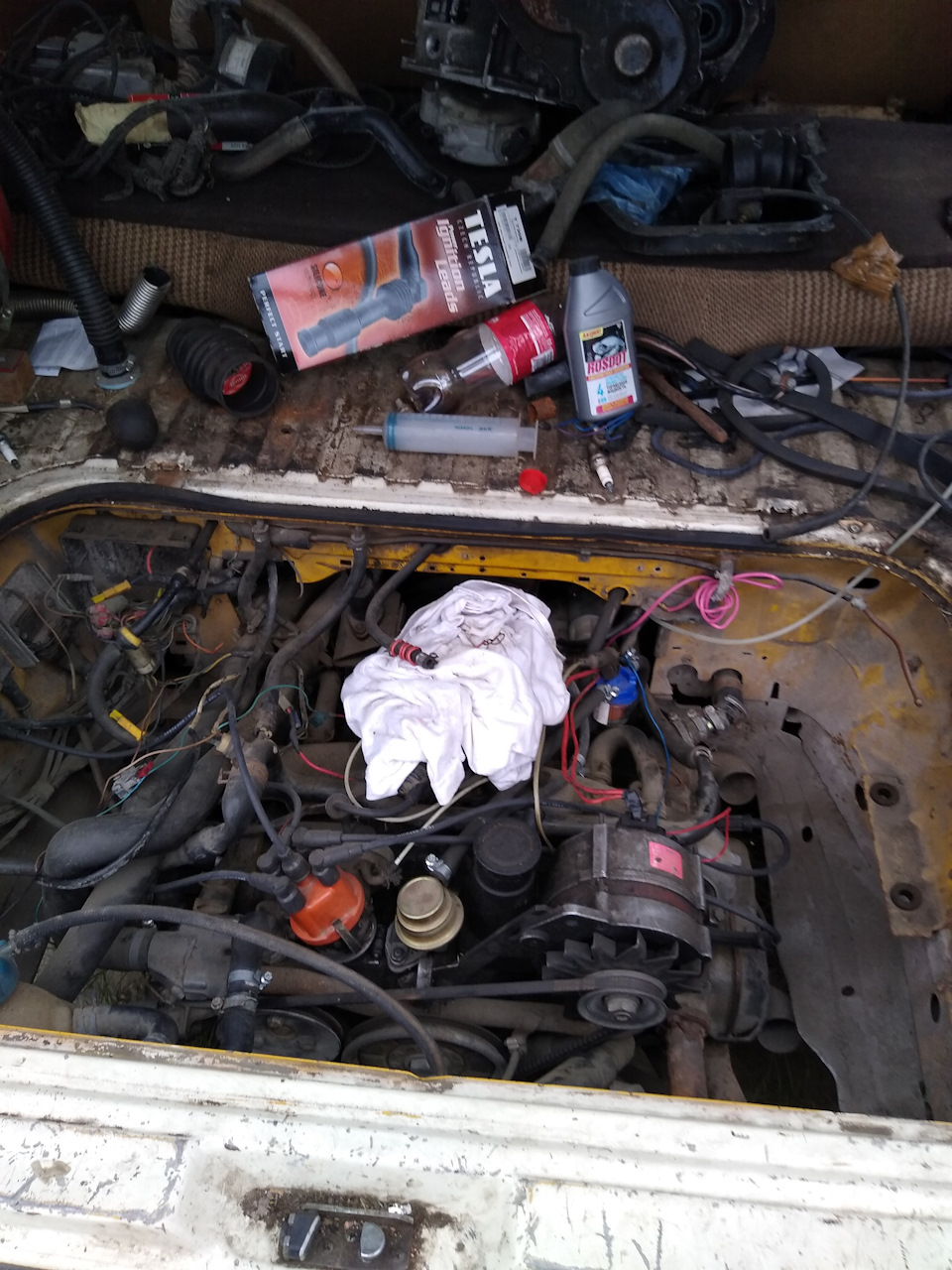 Фото в бортжурнале Volkswagen Transporter T3