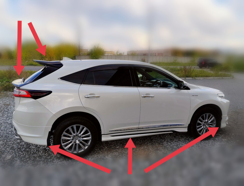 Фото в бортжурнале Toyota Harrier (3G)