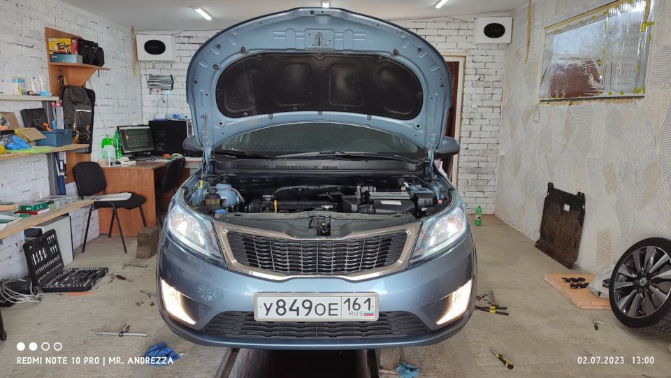 почти собрана — KIA Rio (3G)