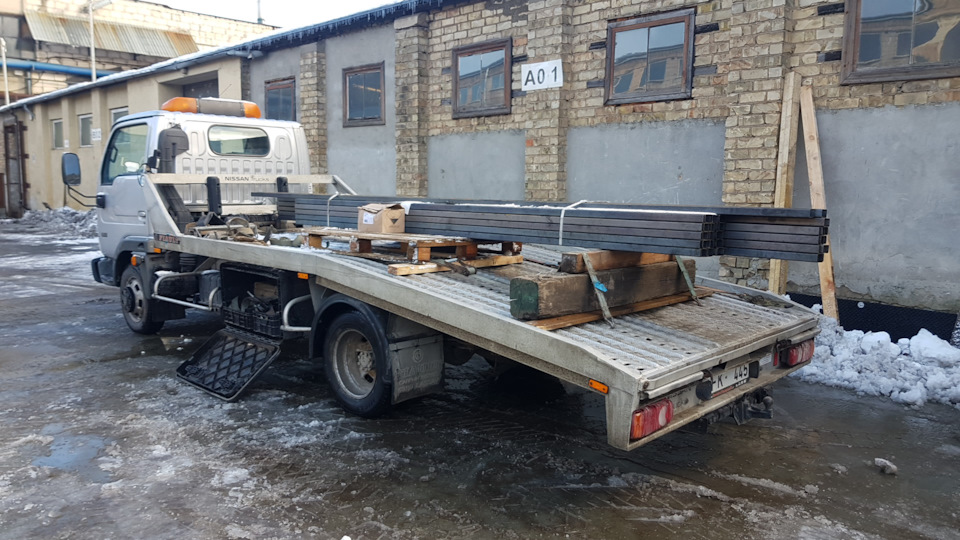 Фото в бортжурнале Nissan Cabstar