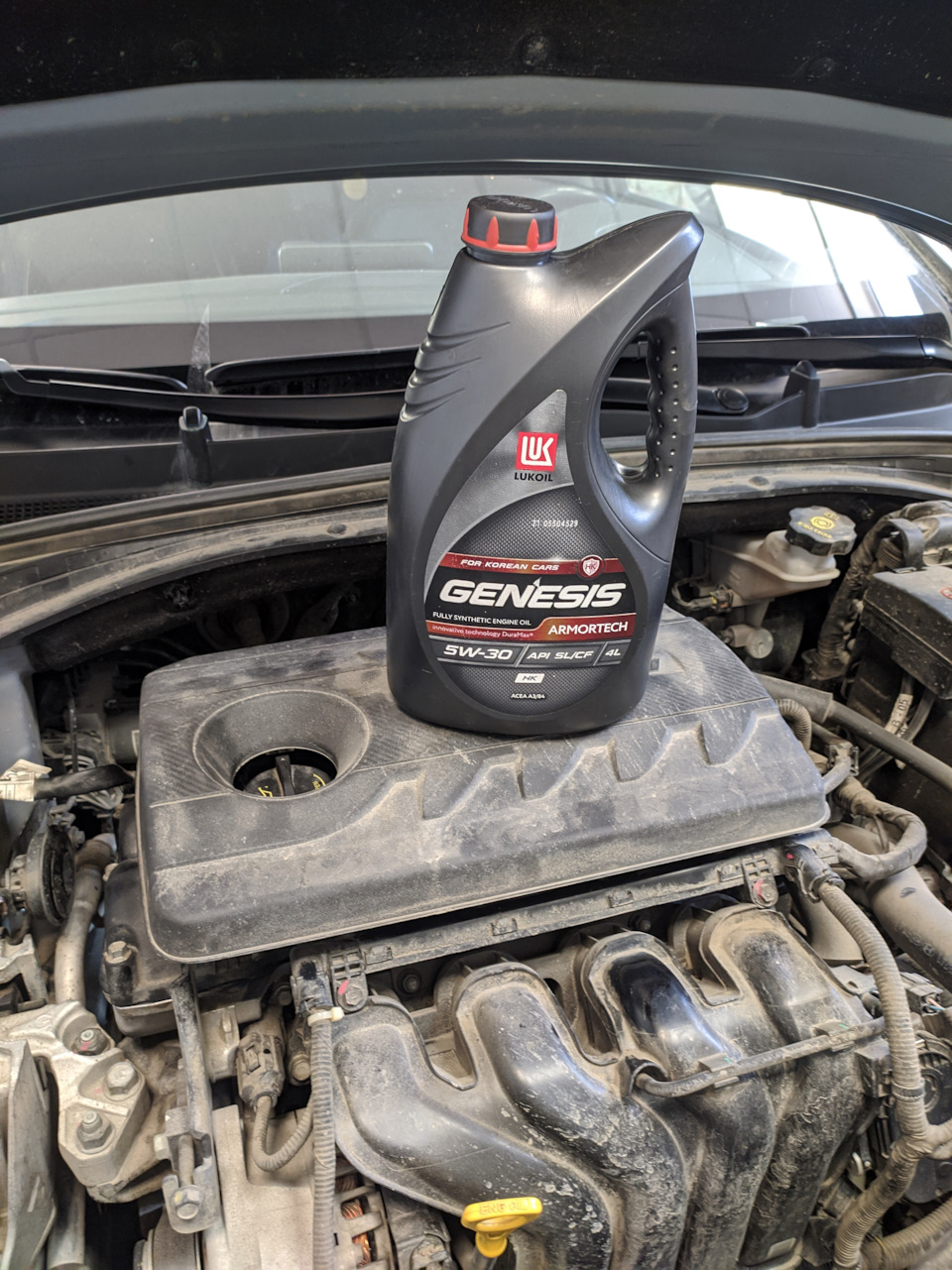 Lukoil HK 5w30 — KIA Ceed SW (3G)