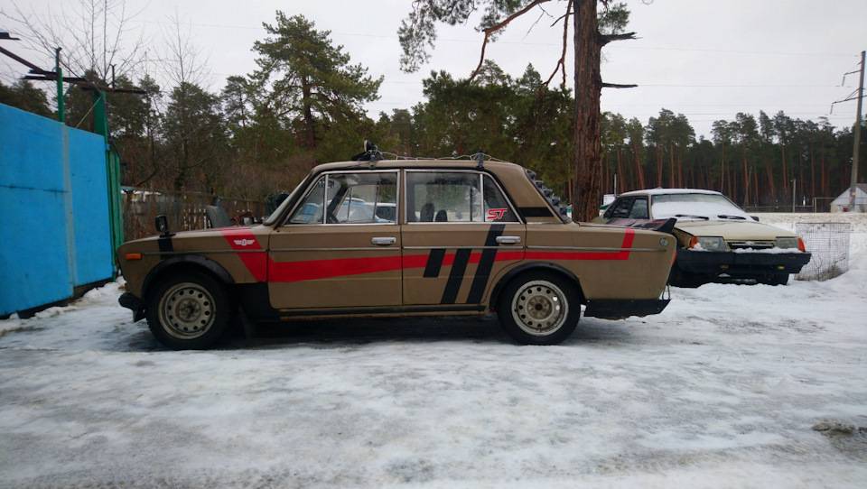 Вот так с боку это все получилось. — Lada 21063