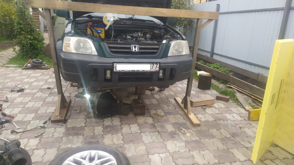 Будем немножко вешать партизан. — Honda CR-V (RD1/RD2)