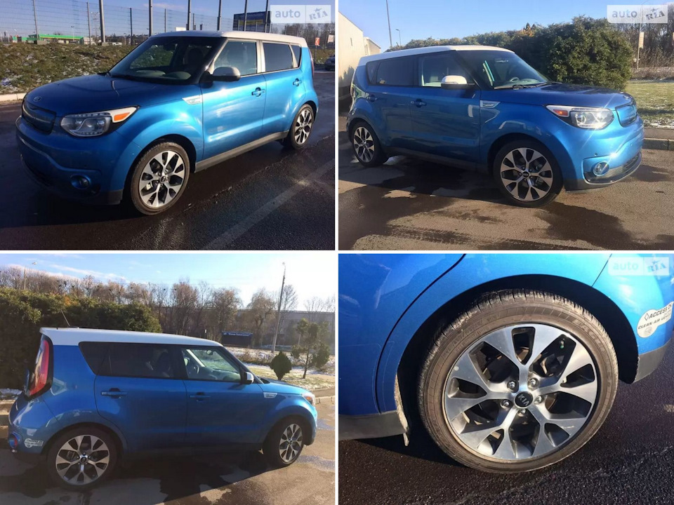 Электрический KIA SOUL EV на колесах 235/45 R18 — KIA Soul EV (2G)