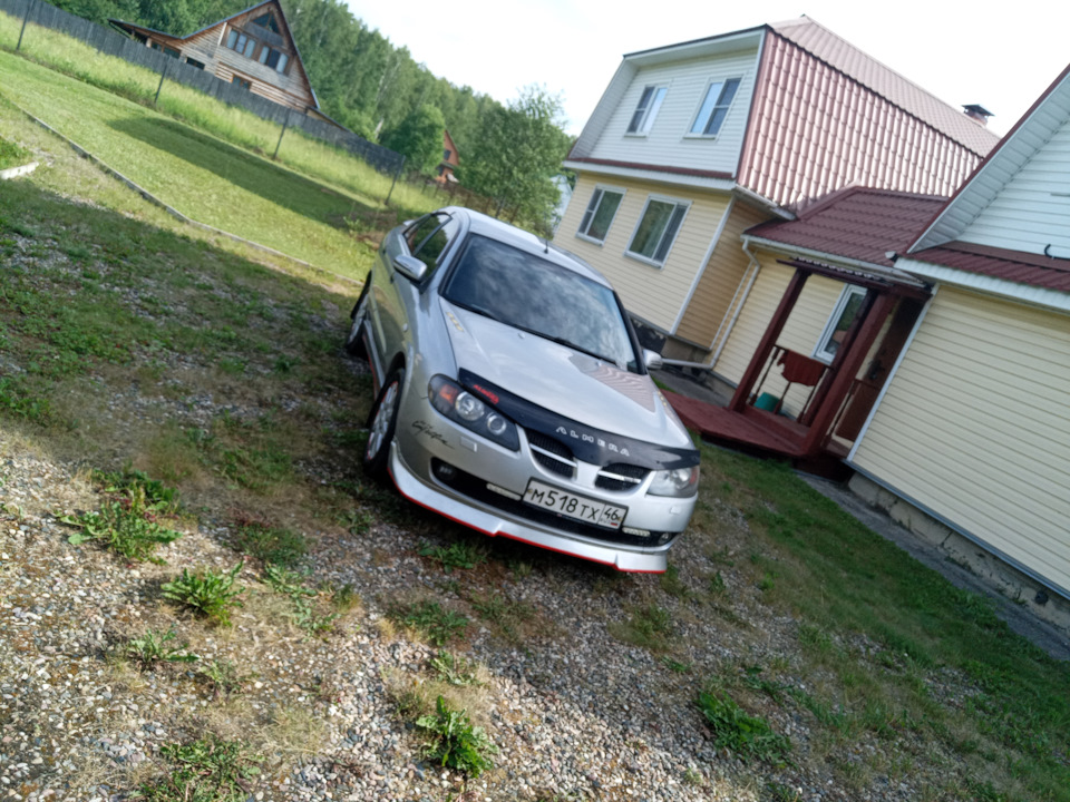 Это я на даче уже после мойки😉 — Nissan Almera II (N16)