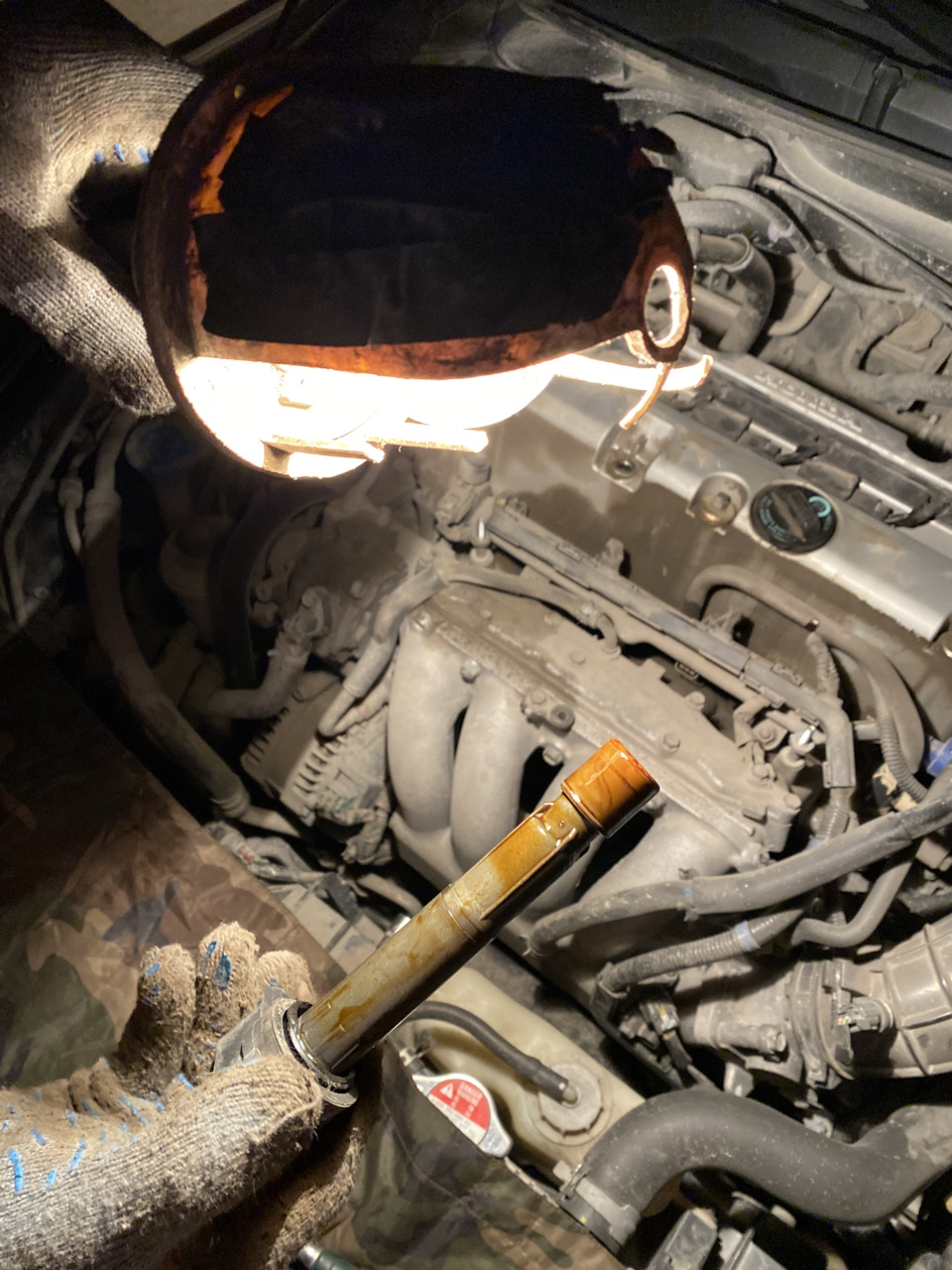 Фото в бортжурнале Honda Accord (7G)