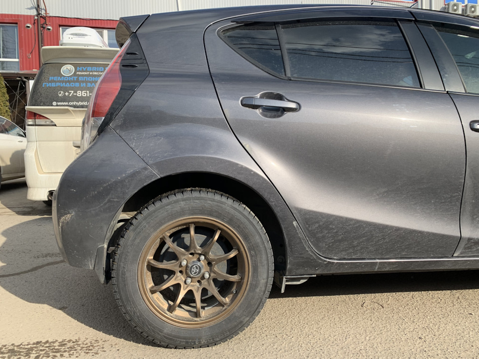 После — Toyota Aqua (1G)
