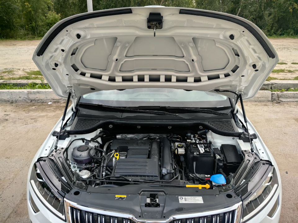 Теперь не надо объяснять жене, где искать кочергу — Skoda Karoq