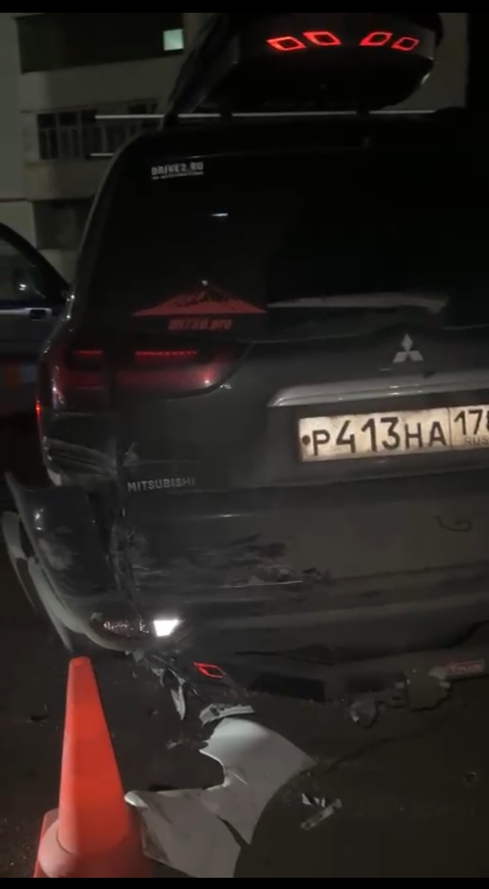 Темно и страшно. Открывается взору масштаб бедствия. — Mitsubishi Pajero Sport (2G)