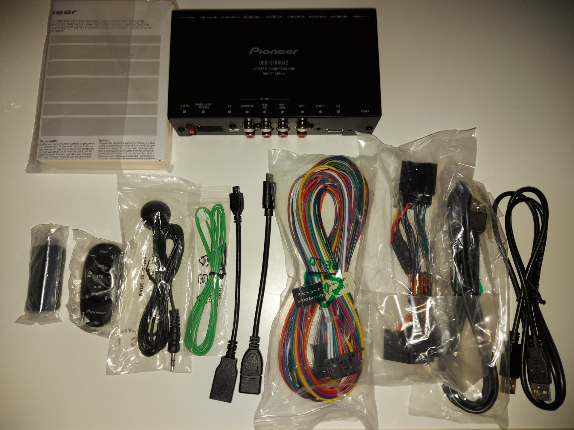 Новый процессор…Pioneer deq-s1000a2 — Toyota Avensis III дизель, 2