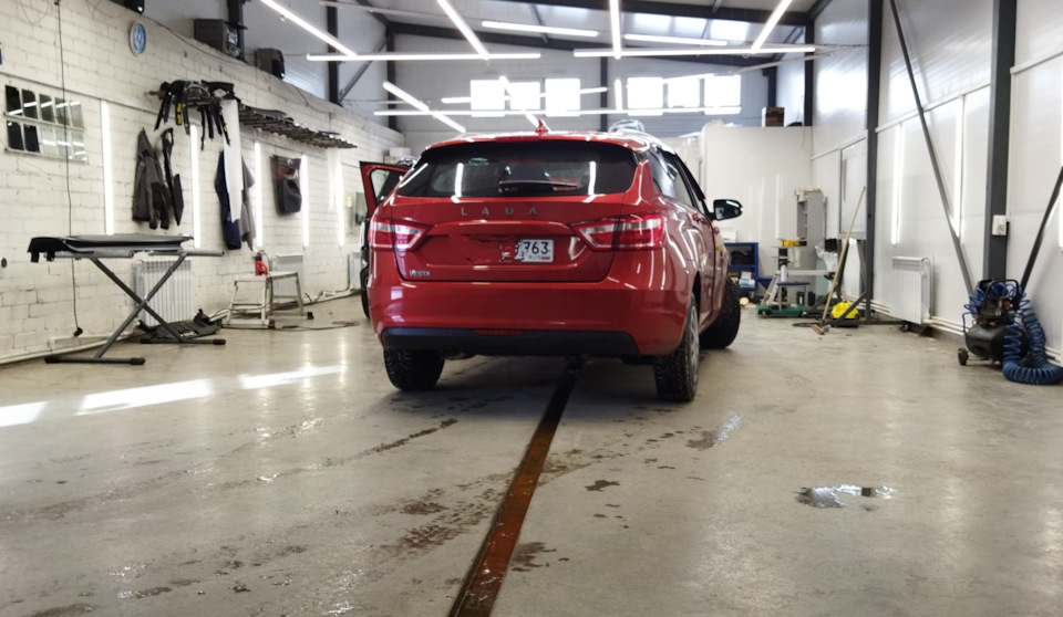 Фото в бортжурнале Lada Vesta SW (1G)