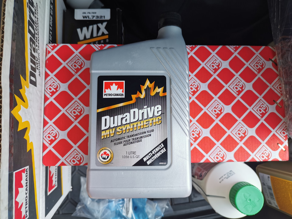 PC DURADRIVE MV SYNTHETIC ATF — Audi A6 (C6). Запчасти на фото: WL7321