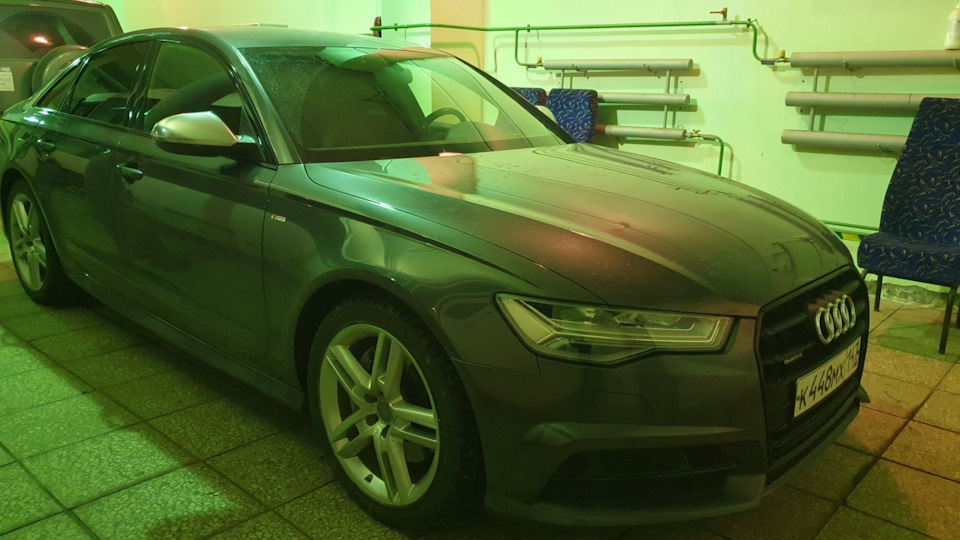 Заодно переобулся на зиму. — Audi A6 (C7)